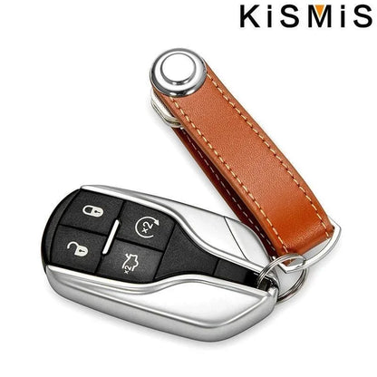 Car Key Pouch Storage Case Wallet Holder Keyring Collector Organizer Keychain Multifunctional Folding Pocket Keyholde