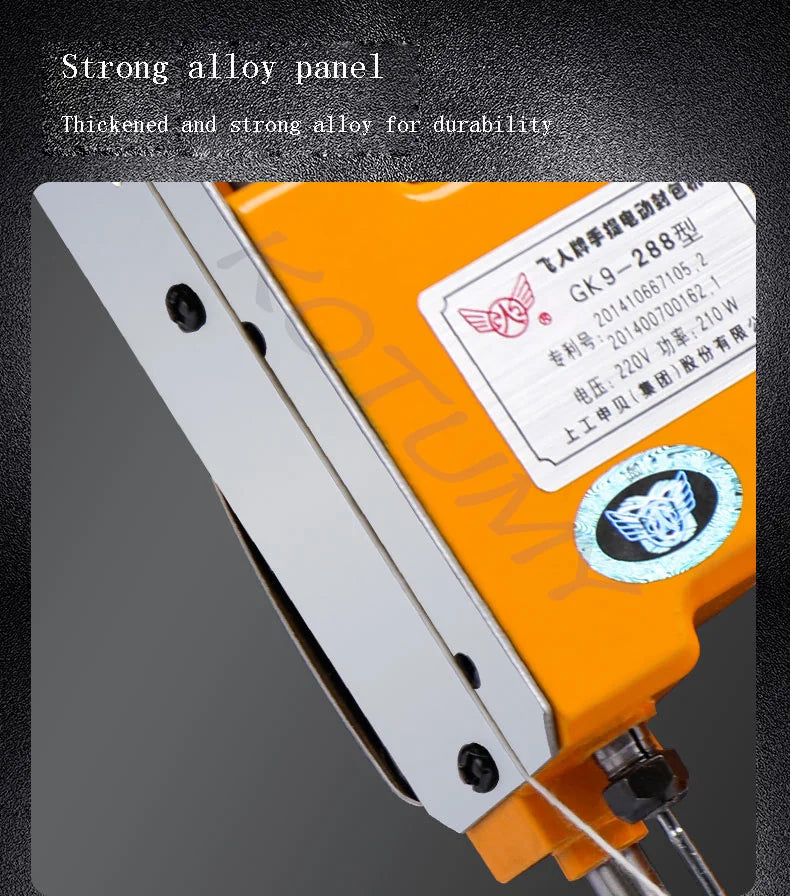 Electric Sewing Machine Portable Automatic Packaging Agriculture Textile Industry Woven Bag  Electric Packaging Machine