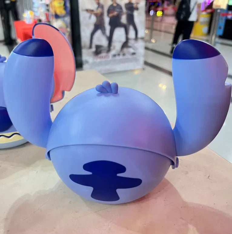 In Stock Stitch Peripheral Water Cup-Shaped Cups Straw Cup-Shaped Buckets Popcorn Buckets Desktop Decoration Children Gift