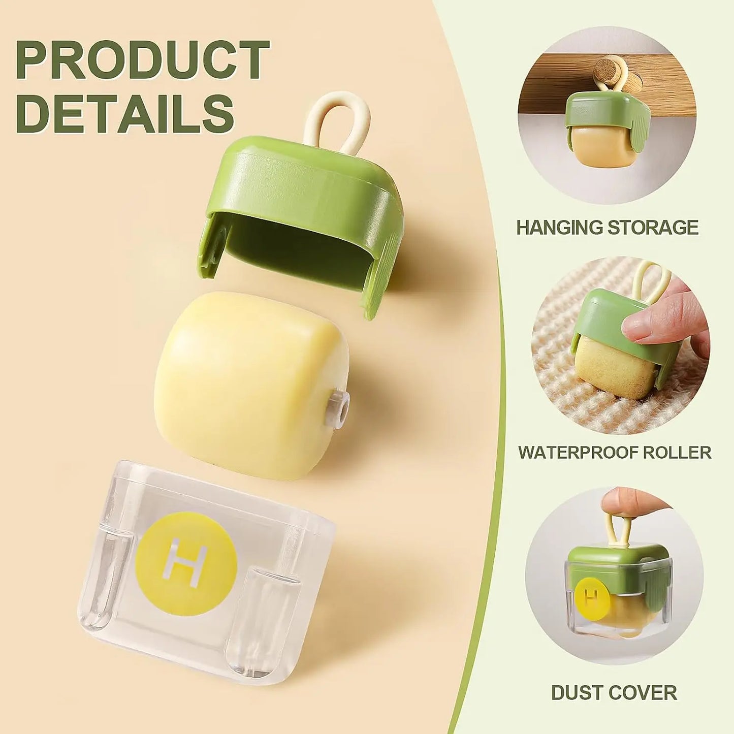 New Lint Rollers Washable Lint Remover Clothes Dust Tools Multifunctional Portable Reusable Sticky Hair Brush for Clothes Cotton