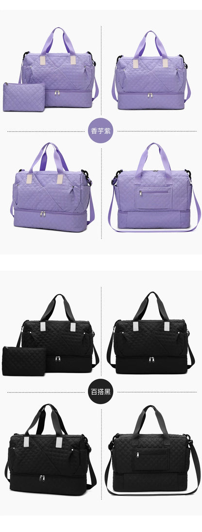 Large Capacity Travel Bags Luggage Organizer Bag Handbag Waterproof Portable Foldable Travel Clothes Storage Bag Shoulder Bags