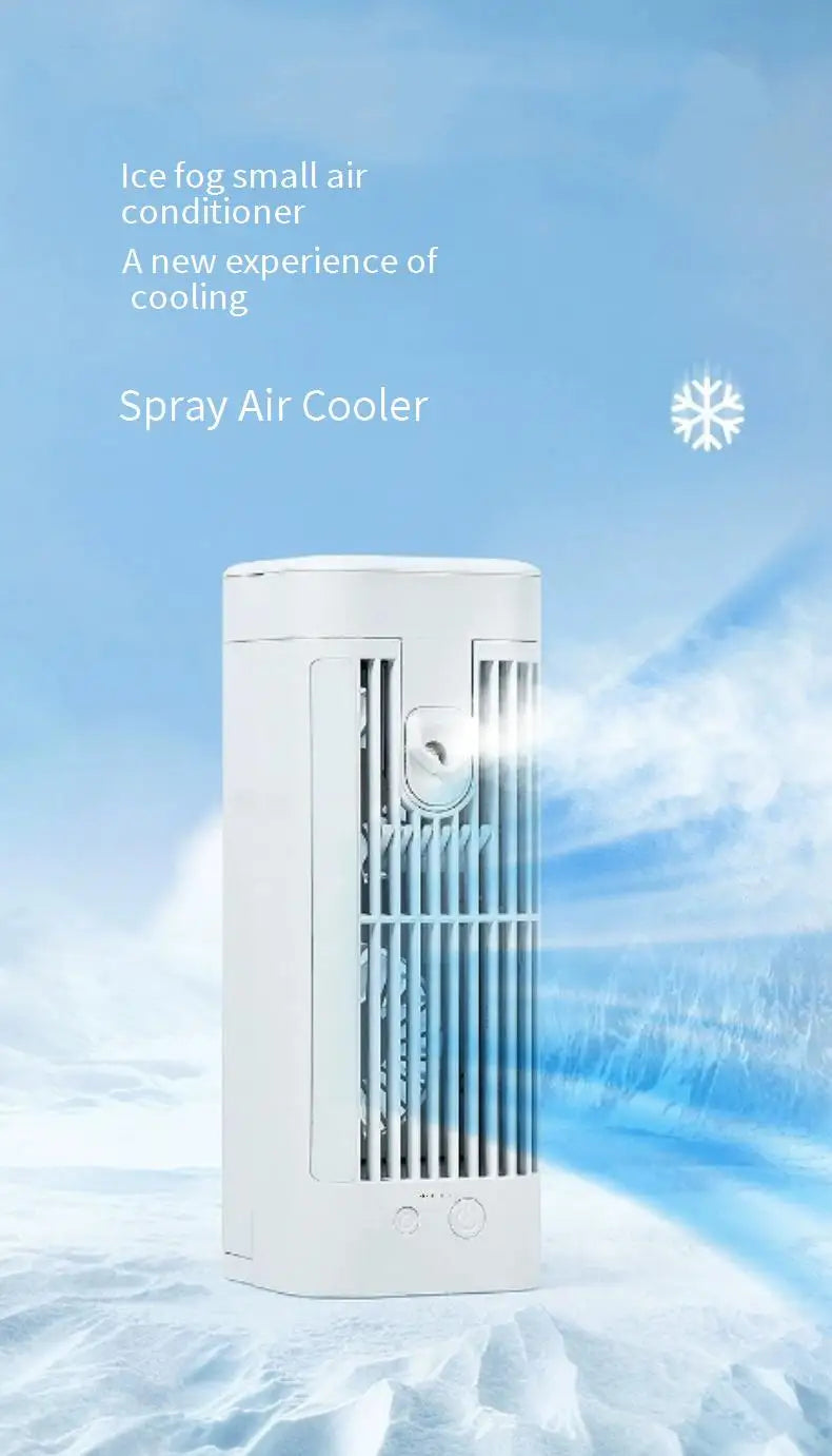 Air Conditioning Fan Cooler Household Spray Refrigeration Small Air Conditioner Indoor Water Cooling Electric Fan