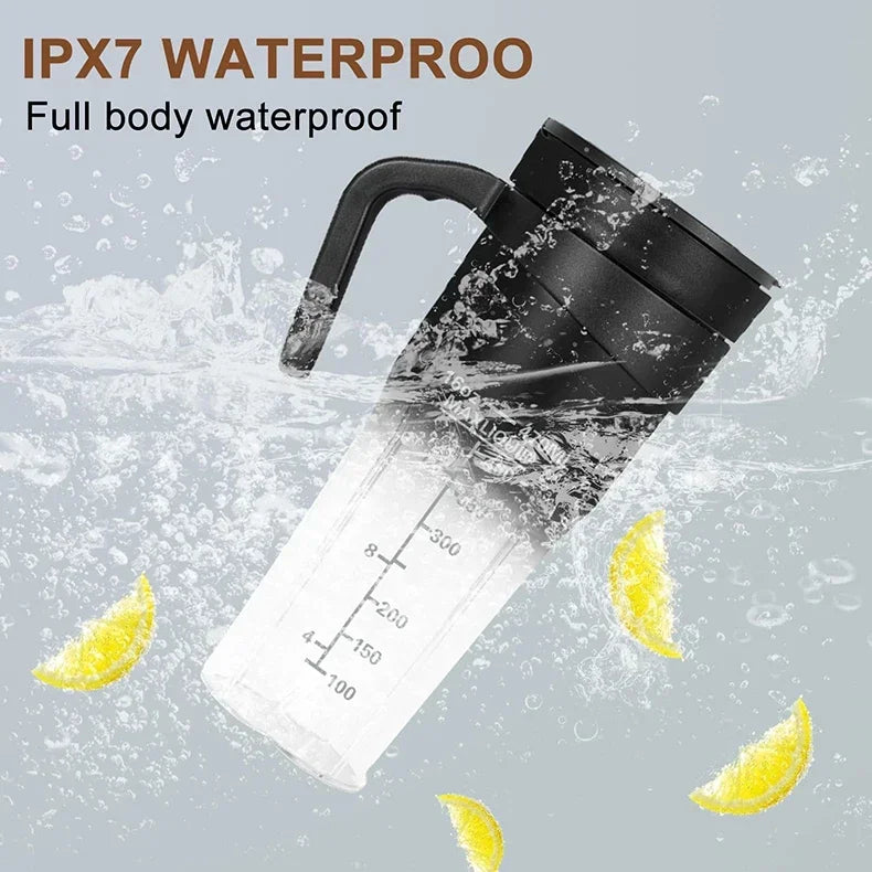 Portable Fruit Juicer 6 sharp Blades Rechargeable Personal Multifunctional Handheld Mini Blender Cup for Shakes and Smoothies