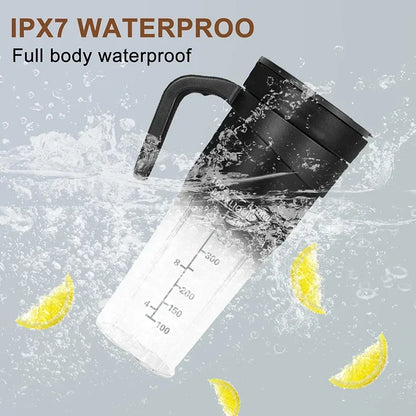 Portable Fruit Juicer 6 sharp Blades Rechargeable Personal Multifunctional Handheld Mini Blender Cup for Shakes and Smoothies