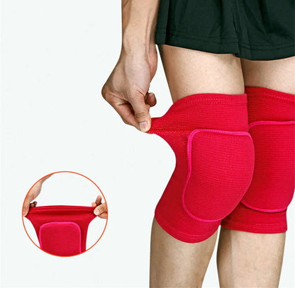 1Pair Knee Pads Fitness Dance Training Knee Protector Elastic Thickened Sponge Women Knee Brace Support For Arthritis Relief