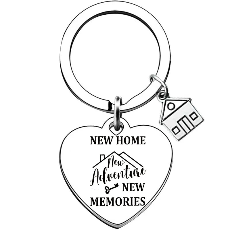 New Home Housewarming Gifts keyrings keychains House Warming Gifts New Home First Home key chains