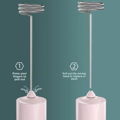 Blender Bubbler Home Semi automatic Baking Wireless Bubbler Cream Beater Handheld Blender