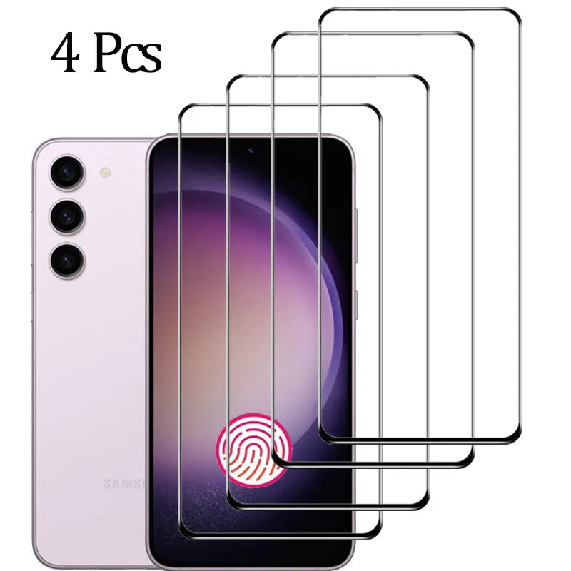 For samsung s24 Glass, s25 s24 ultra Screen Protector For samsung galaxy s23 glass samsung s24 ultra Tempered Glass samsung s23 fe s20 s21 s22 plus Protective Film Galaxy s24 Screen Protector samsung s22