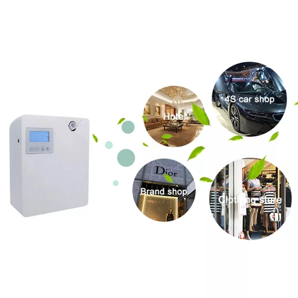 Bluetooth Smart Aroma Diffuser Hotels Air Freshener Flavoring Diffuser Coverage 300m³ Electric Smell For Home Smell Distributor