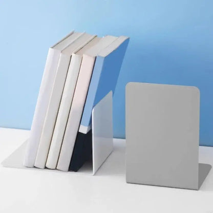 P82F Multifunctional Book End Book Stoppers Desk Bookshelf Practical Book Holders Shelf Decorative Bookends Book Support Rack