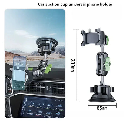 Car Phone Holder Windscreen Mount,Dashboard Phone Holder, Strong Suction Cup Phone Mount ,360°Mobile Phone Holder for Windshield