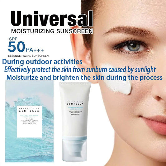 Original 50 Facial Sunscreen Centella Protector Solar Sunblock Skin Whitening Cream Korean Moisturizing Protector New Care Body