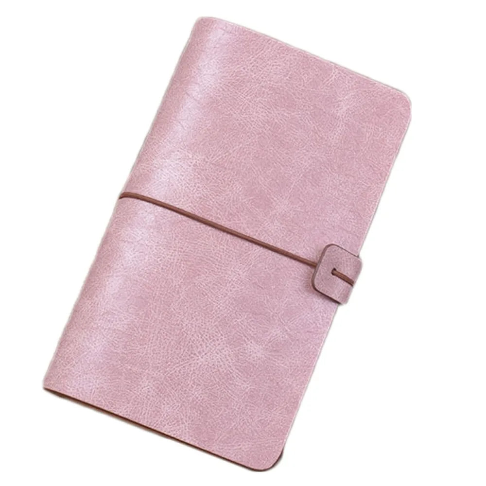 Business Portable Leather Notebook Stationery Hand Ledger Diary Book Exquisite Hardcover Notepad Office