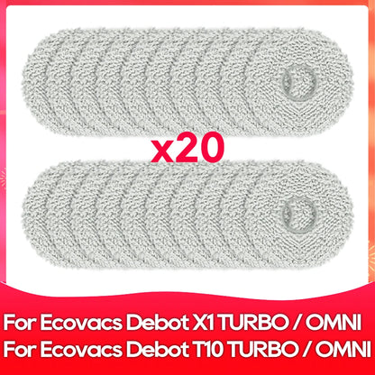 Compatible For ( Ecovacs X1 Turbo, X1 Omni, T10 Turbo, T10 Omni ) Main Side Brush Filter Mop Dust Bag Robot Vacuums Accessory