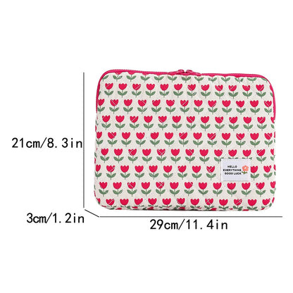 Computer Bag Portable Computer Cover Bag Zipper Cover Laptop Sleeve Case Computer Pocket Briefcase Compatible for 14 in Notebook