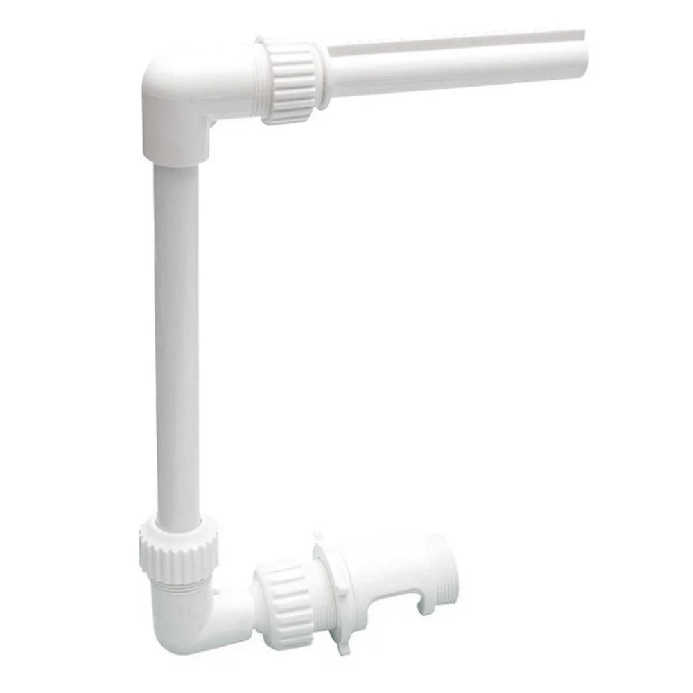 1PCS Pool Waterfall Fountain Kit PVC features fountain trim for easy installation of pool accessories