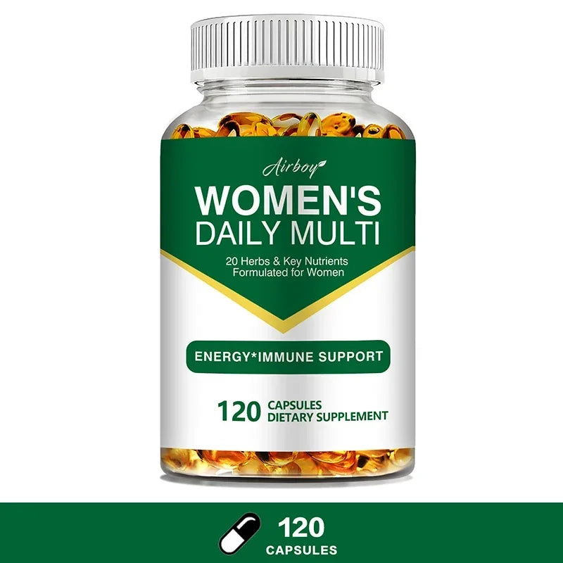 Womens Vitamins Multivitamin - Multivitamins and Minerals To Support Heart, Brain, Immunity, Skin and Hair