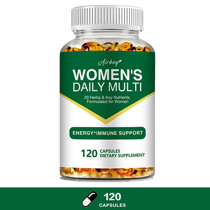 Womens Vitamins Multivitamin - Multivitamins and Minerals To Support Heart, Brain, Immunity, Skin and Hair