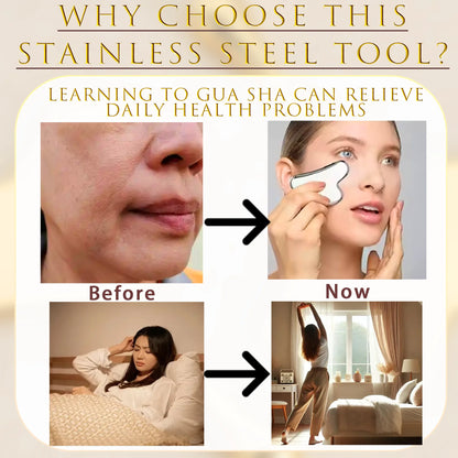 Metal Face Massage Stick Anti Wrinkle Eye Cream Applicator Mask Mixing Spatulas Scoop Eyes Massage Beauty Bar Facial Care Tool