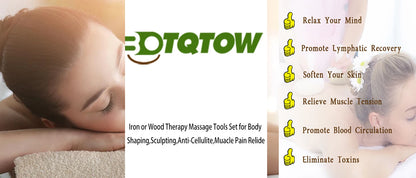 1Pcs Wooden Massage Roller,Multi-Functional Roller for Cellulite Reduction,Muscle Tension,Supports Skin Health,Full Body Roller