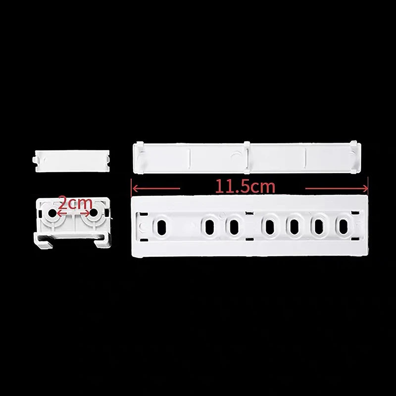 1 Set Embedded Refrigerator Slide Rail For Fridge Door Slide Rail Mounting Kit Refrigerator Door Sliding Guide Moving Slide