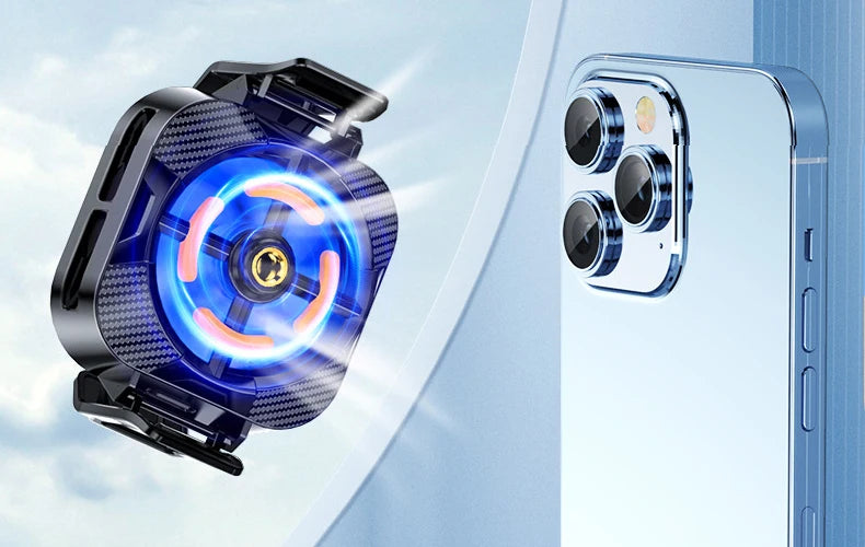 Semiconductor Mobile Phone Radiator Fan Cooler For Phone Cooling Fan Processor Cooler  Phone Fan Cooler Gamer Cell Phone