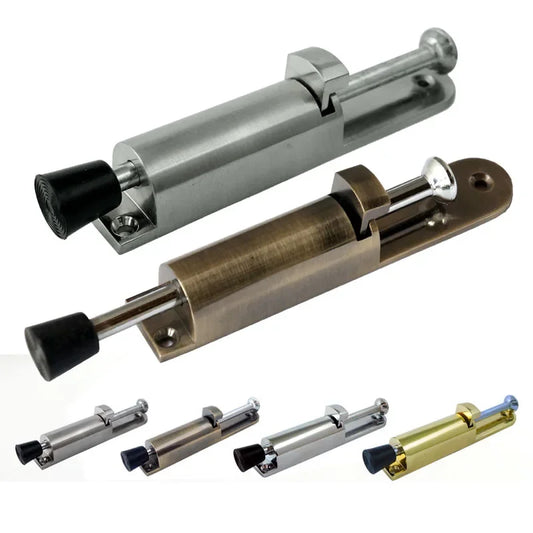 1pcs Telescopic Door Stopper telescopic door resistance spring positioner door holder For Household Hardware