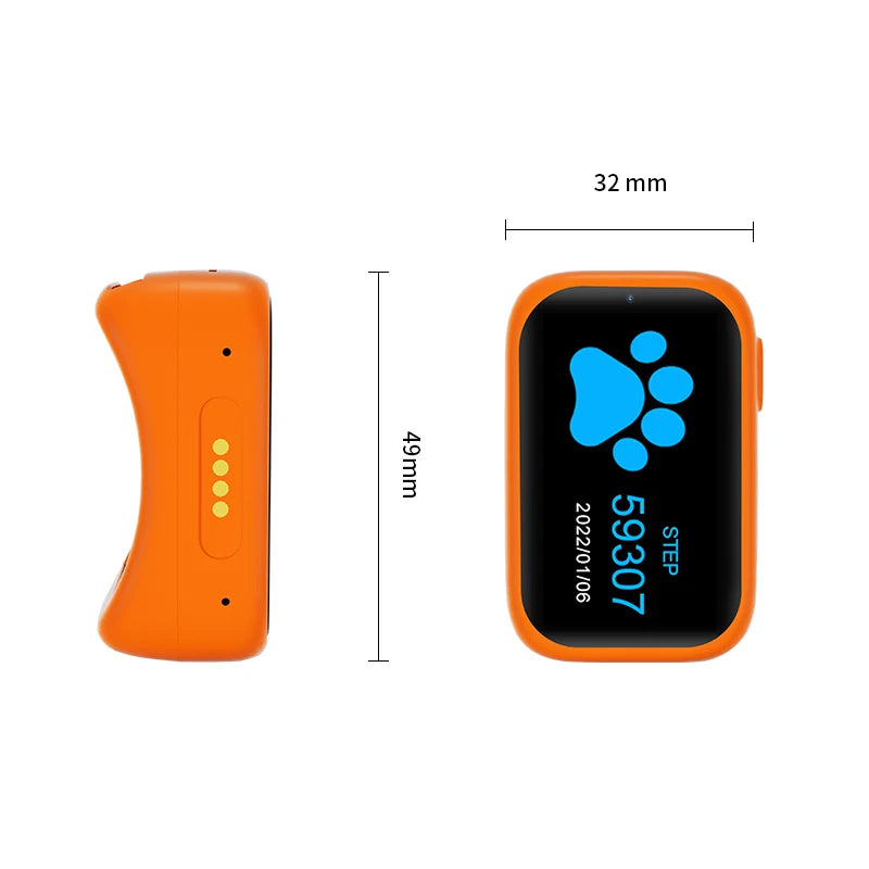 New Pets GPS Tracker S13 Smart 4G Waterproof Protective Locator Real-time Tracking Wearable Dog Cat Bird Collar Find Device 2024
