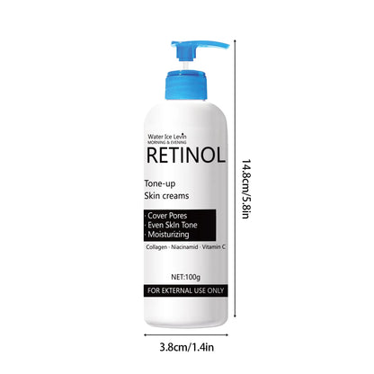 Retinol Cream, Collagen, Hyaluronic Acid, Retinol and Niacinamide Moisturizing and Nutrition, Soft, Elasticity, Vitality and Peeling Skin