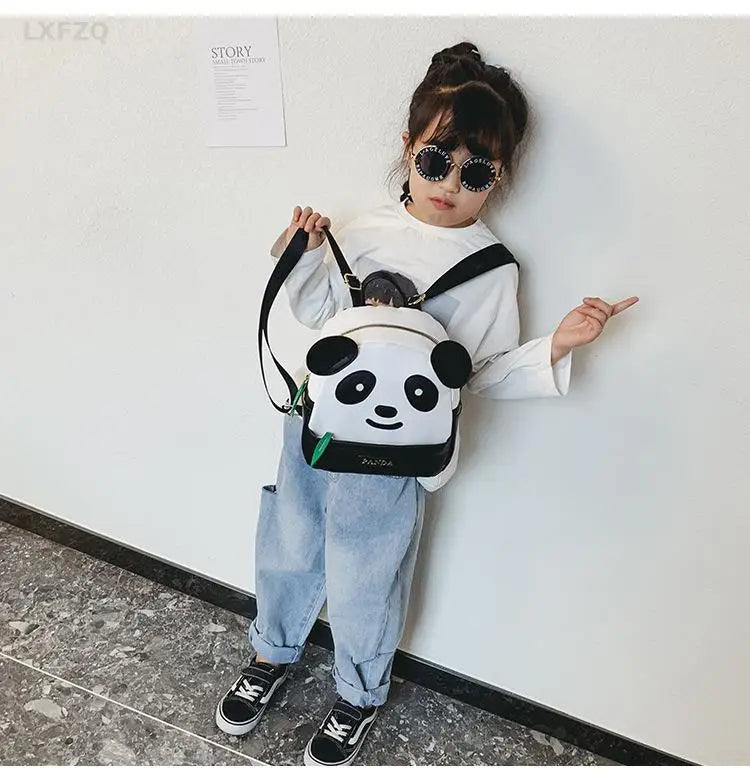 Children's School bags For Girls Kids Bag Kindergarten New 3-4-7 Girl Boy Simple Fashion Light Panda Cute School Backpack Rugzak