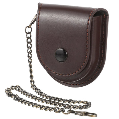 Pocket Watch Case Retro Style Watch Pouch Vintage Watch Bag Pu Watch Holder Watch Storage Case Watch Waist Bag Watch Boxes