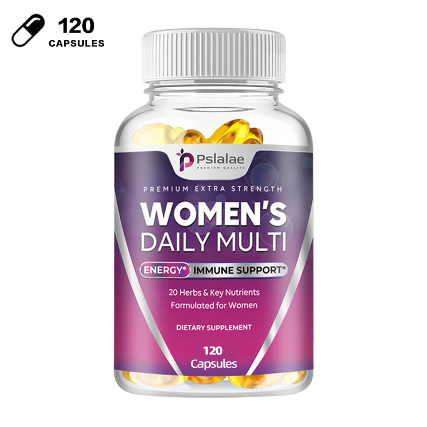 Women's Daily Multi Capsules - Daily Multivitamin To Support Energy and Immune Health
