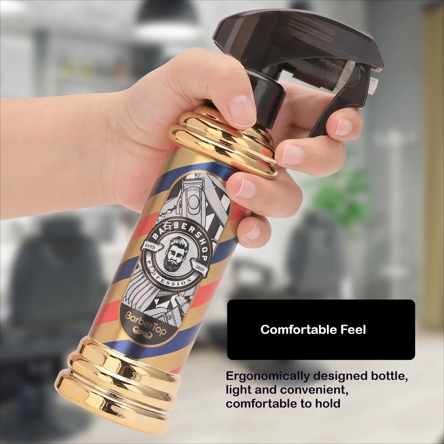 300ML Water Sprayer for Hair Salon Hairdressing Spray Bottle Professional Barber Hairdresser Haircut Barbershop Styling Tools