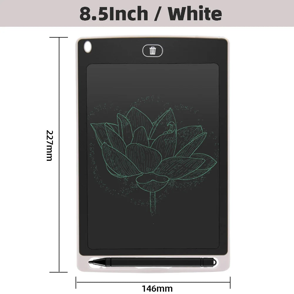 Writing Digital Graphic Drawing Tablets Electronic Handwriting Pad Toys for kids 8.5Inch Electronic Drawing Board LCD Screen