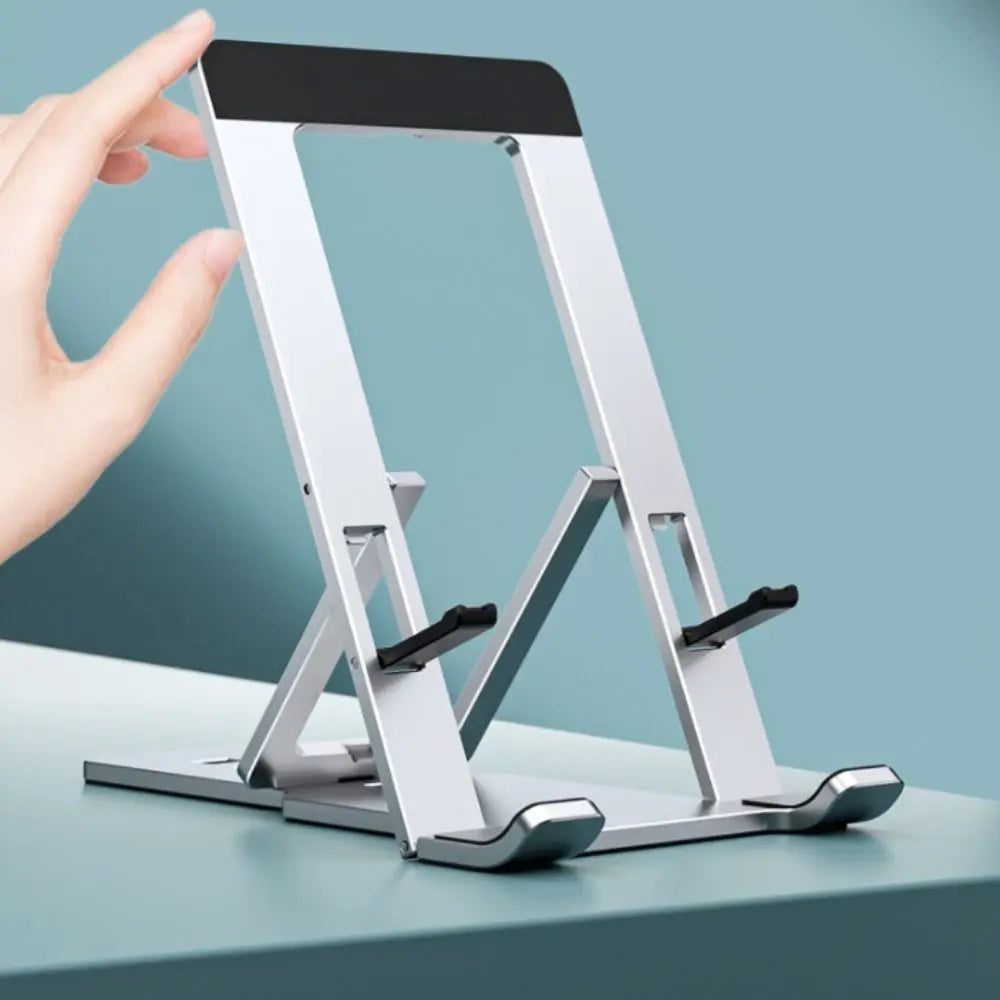 Portable Lazy Tablet Holder Foldable Creative Desktop Aluminium Phone Holder Folding Tablet Stands Tablet Accessories