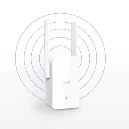 Tenda WiFi 6 Range Extender 2.4/5GHz AX1800 Dual Band Signal Expansion Booster Wireless Repeater No Dead Spots WPS Plug and Play