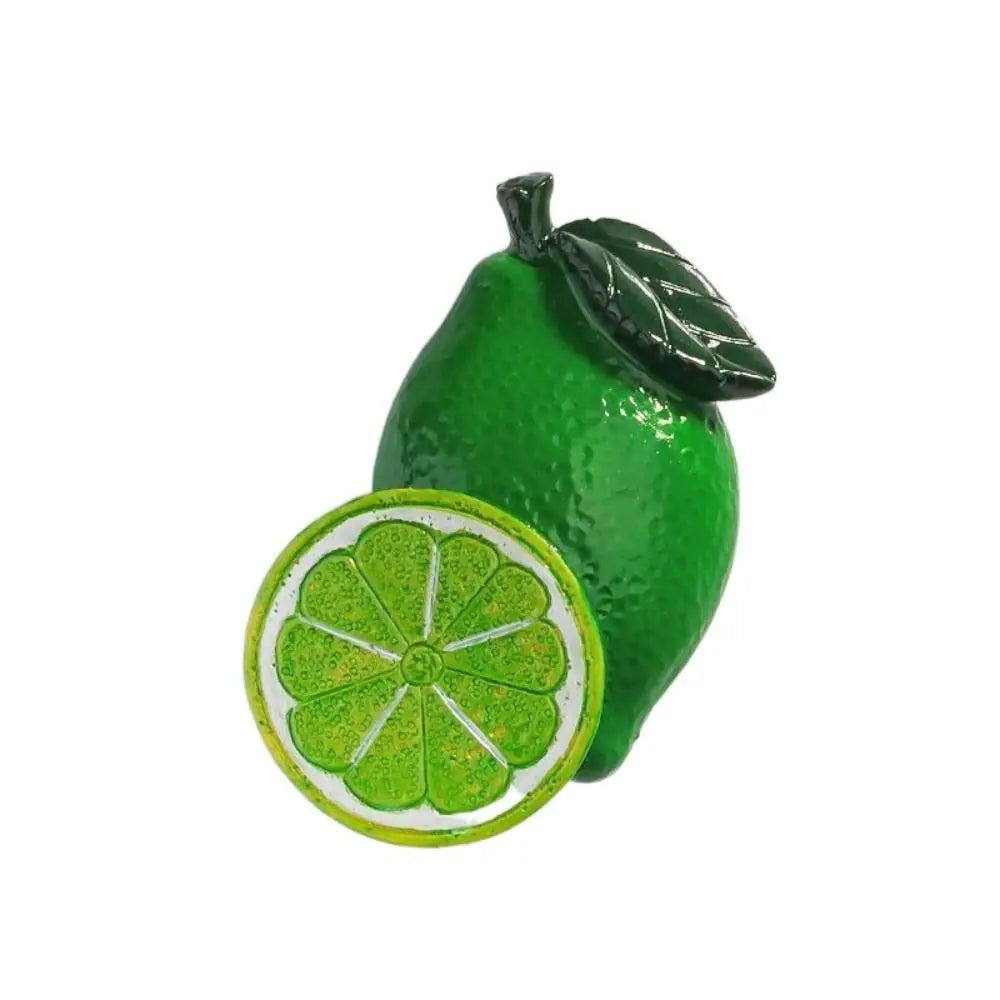 3D 3D Fruit Refrigerator Stickers Magnetic Cartoon Simulated Fruit Magnetic Stickers Cute Fruit Design Resin Food Toys