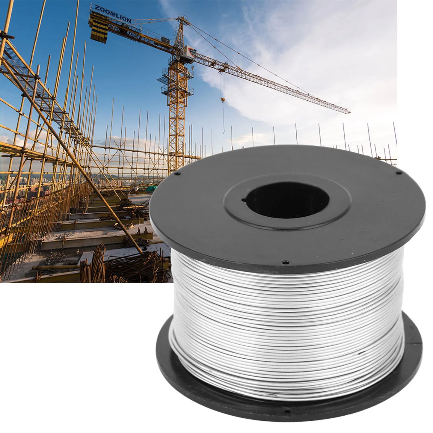 Tying Wire Steel Tie Wire Steel Tie Wire 110m 0.8mm Steel  Tie Wire for Automatic  Tying Machine