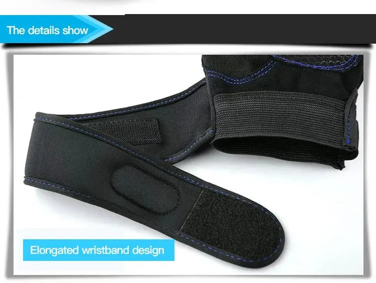 Men's Fitness Gloves Women's Fitness Weightlifting Wristband Gloves Fitness Training Sports Exercise Mountaineering Gloves