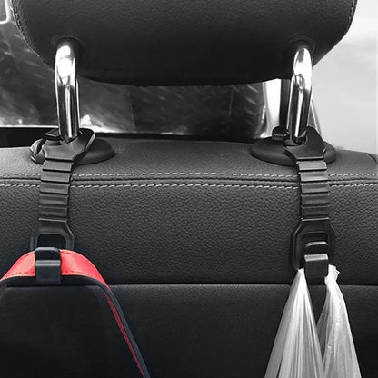 Car Seat Headrest Hook Storage Hanger Car Vehicle Back Seat Organizer Holder Auto Interior Accessories Hooks Universal