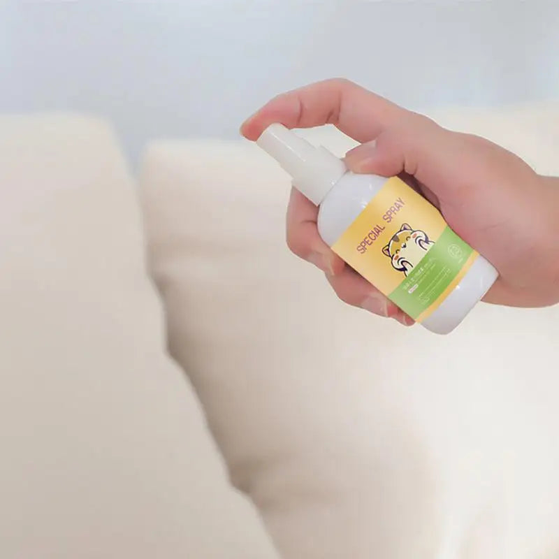 Pet Odor Spray Pet Deodorizer Odor Removal Cage Cleaner Eliminate Pet Odors Long-Lasting Pet Cleaner For Guinea Pigs Rabbits