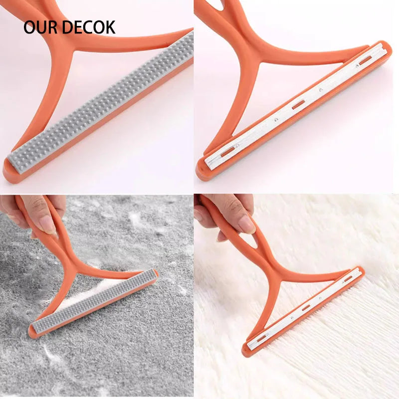 Portable Lint Remover Pet Hair Remover Brush Carpet Wool Coat Clothes Lint Pellet Manual Shaver Removal Scraper Cleaning Tool