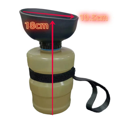 Portable Dog Water Bottle Foldable Pet Feeder Bowl Water Bottle Pets Outdoor Travel Drinking Dog Bowls Drink Bowl Dogs BPA Free