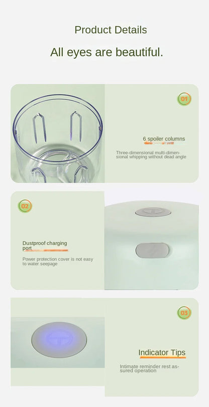 Electric Garlic Chopper Portable Veggie Chopper with 100 ml Spoon Garlic Grinder Masher Onion Chopper Blender to Vegetable