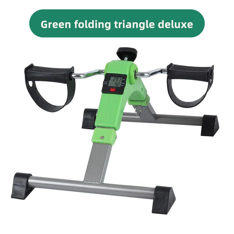 Pedals Exercise Bike Portable Mini Exercise Bike Bodybuilding Machine Elderly Rehabilitation Leg Arm Trainer Bicycle