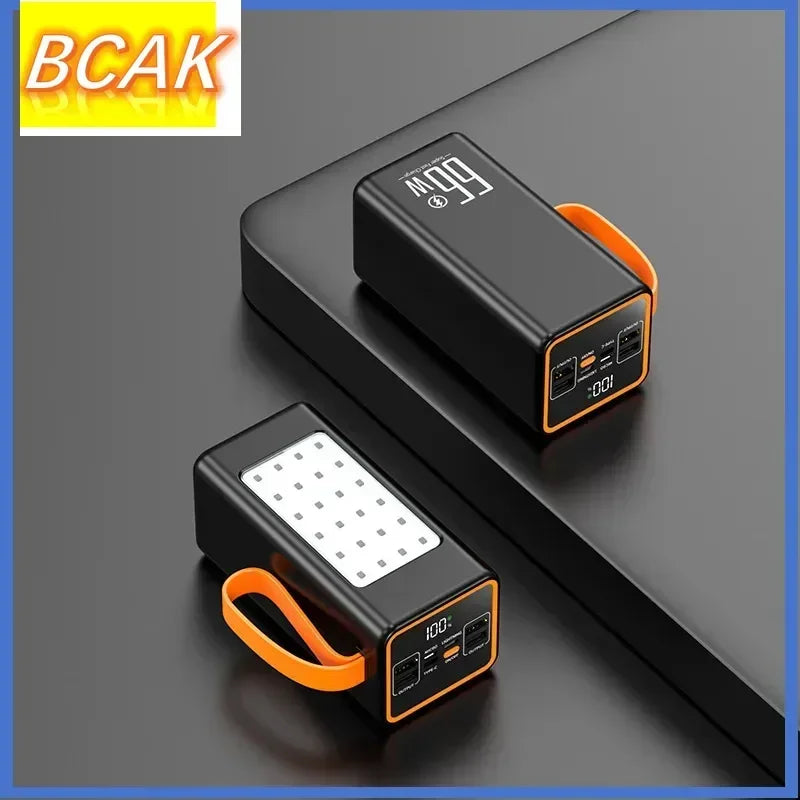 BCAK Brand Upgraded Version Super power bank fast charging with LED Super Large Capacity 500000mah 100000mah 200000mah 300000mah
