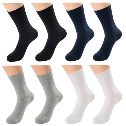 8 Pairs/Lot Diabetic Socks Men and Women Non Binding Loose Top for Diabetes Patients Swollen Feet Bamboo Cotton Material
