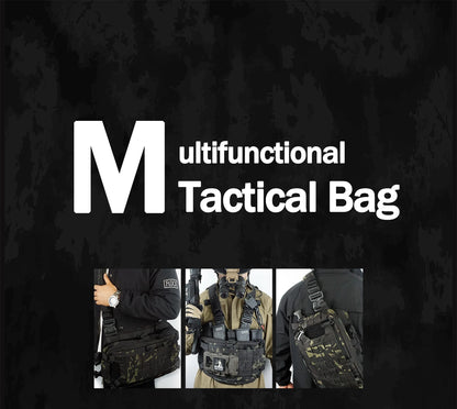 Tactical Backpack Hunting Gear 421X Chest Bag Sports Bags For Men Molle Hunting Camping Shoulder Sling Accessory Strap Outdoor
