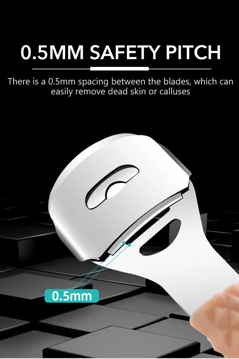 Professional Feet Care Tools Beauty Heel Cuticle Scraper Cutter Foot Care File Tool Pedicure Razor Blades for Pedicures Product