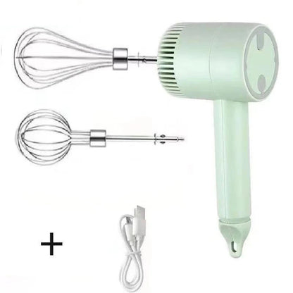 Portable Blender Mixer Kitchen Tools Hand Mixer Electric Food processors set milk frother Egg Beater Cake Baking kneading mixer